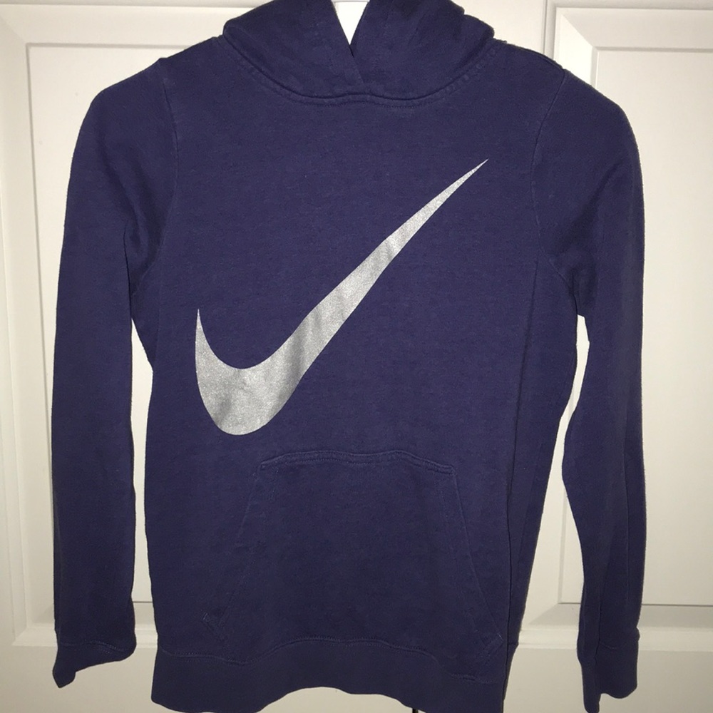 Purple NIKE hoodie